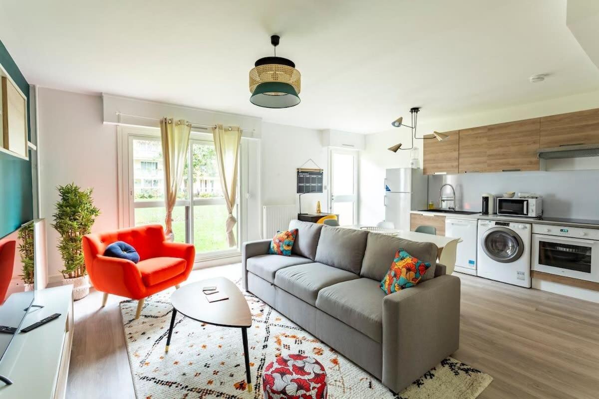 Les Asturies - Appartement Renove - Cosy Moderne レンヌ エクステリア 写真